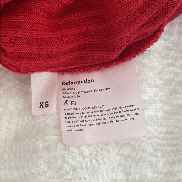 Reformation Nella Knit Top - Picture 2 of 4